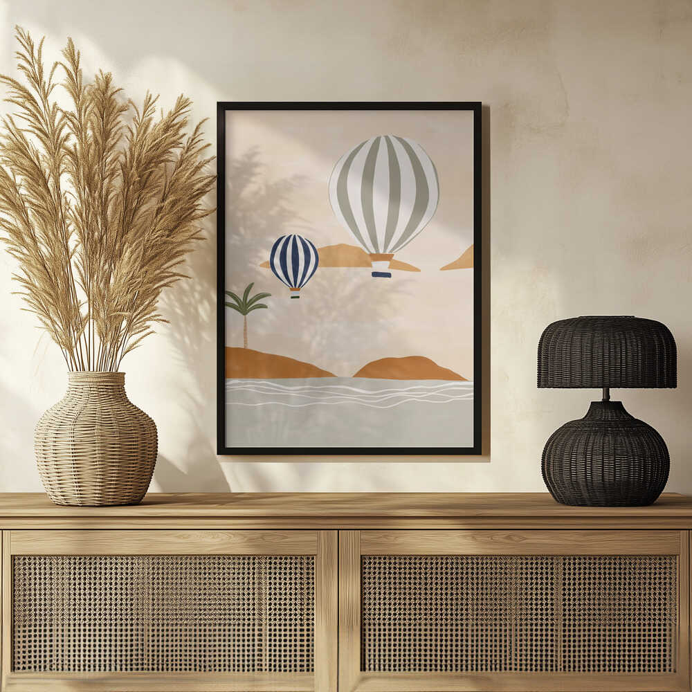 Airballoons In Dessert - Image 3