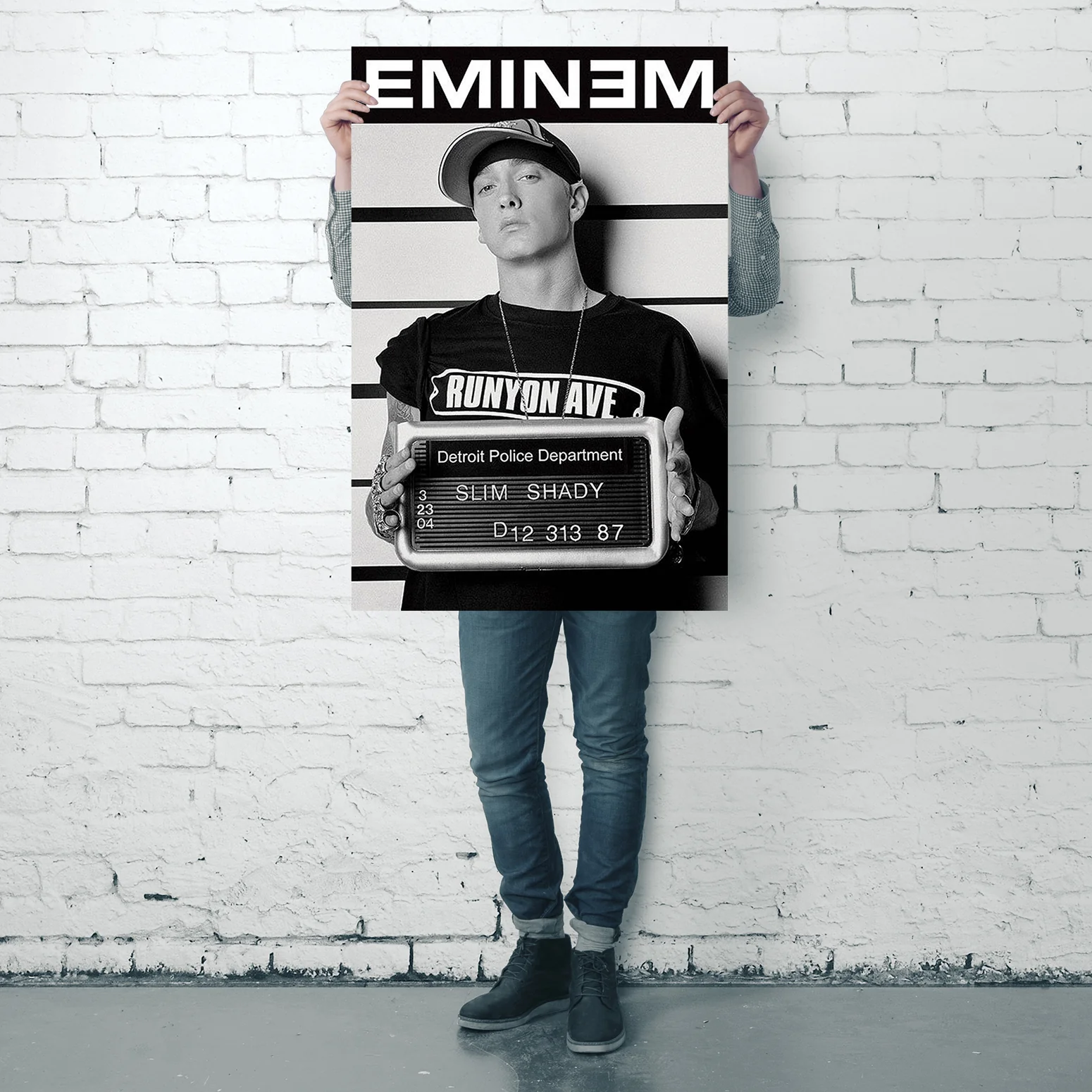 Eminem Poster Verbrecherkartei - Image 4