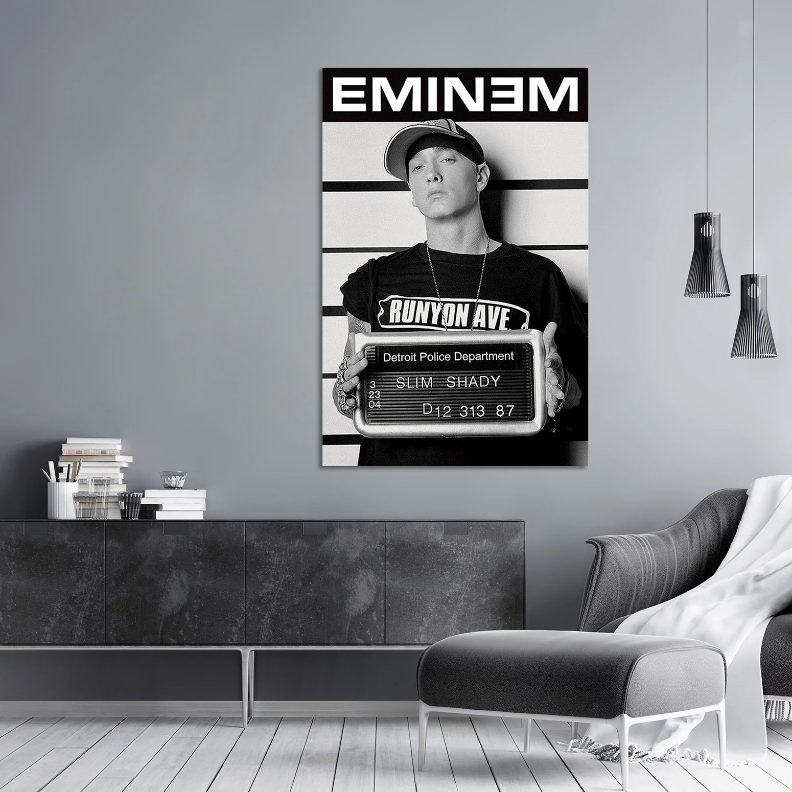 Eminem Poster Verbrecherkartei - Image 8