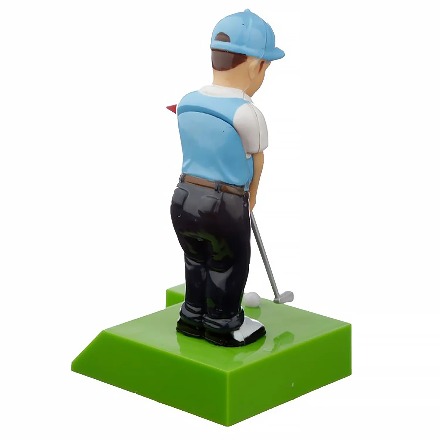 Golfspieler Solar Wackelfigur - Image 3