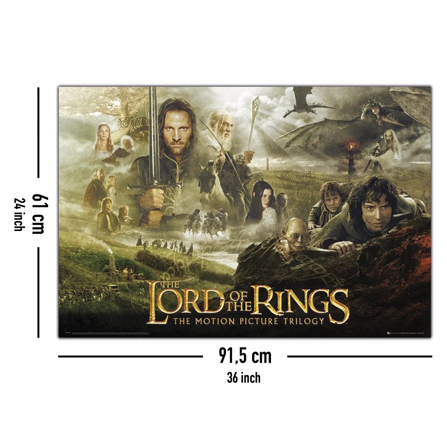 Herr der Ringe Poster Trilogie - Image 5
