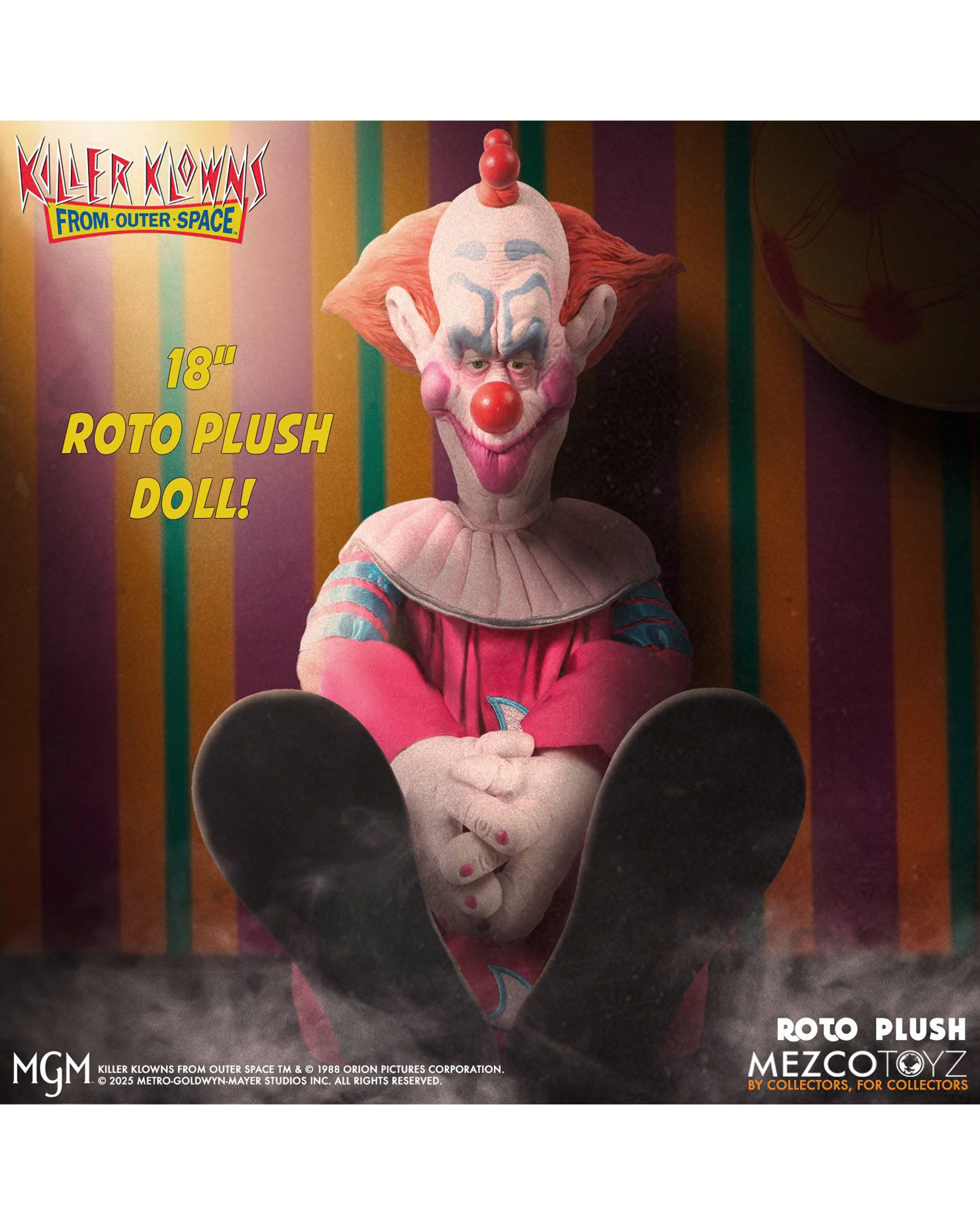 Killer Klowns from Outer Space MDS Roto Plüschpuppe Slim 18' - Image 5