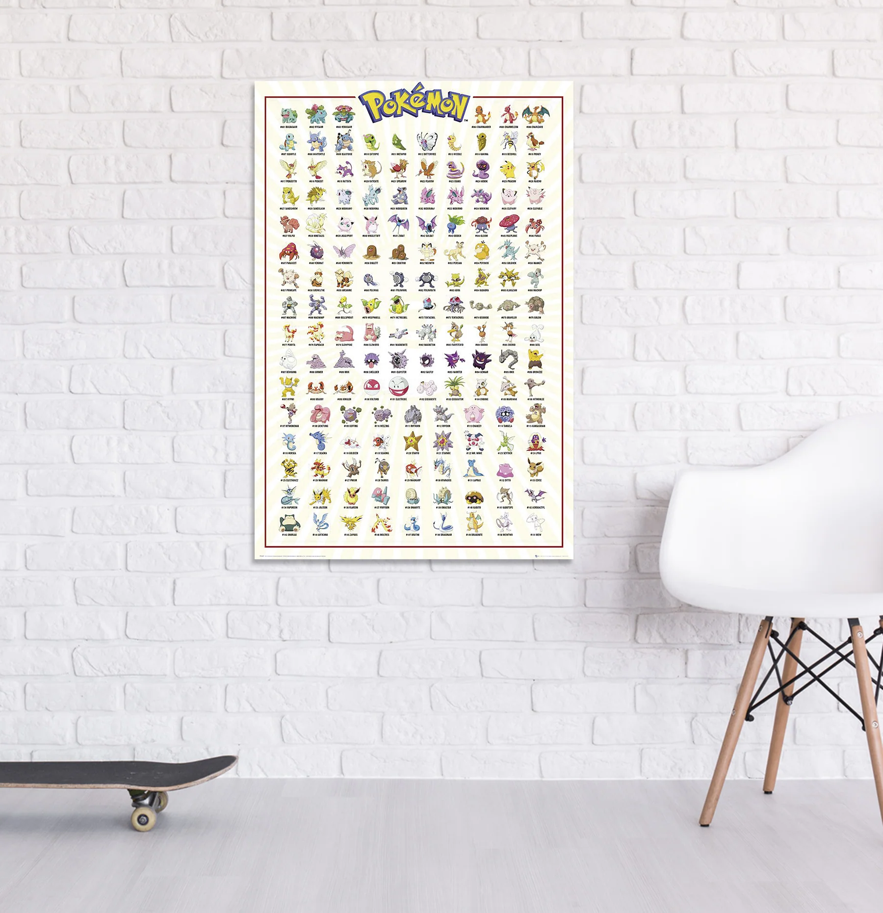 Pokémon Poster Charaktere (#001-151) Kanto - Image 7