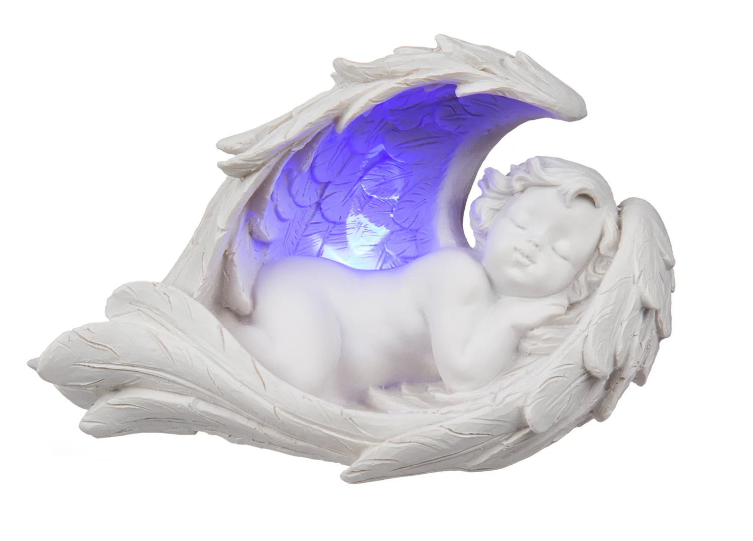 Schlafender Engel LED Leuchte Flügel mit Farbwechselfunktion - Image 5